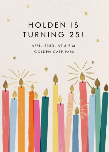 Make a Wish - Birthday Invitation by Rifle Paper Co.
