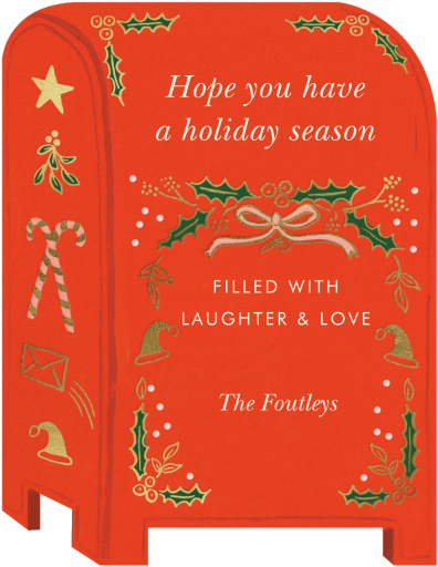 Letters to Santa by Rifle Paper Co. - Back