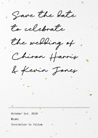 Gilded Love by Paperless Post