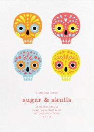 Little Sugar Skulls by Paperless Post