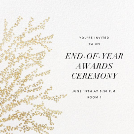 Forsythia Branch - Invitation by Paperless Post