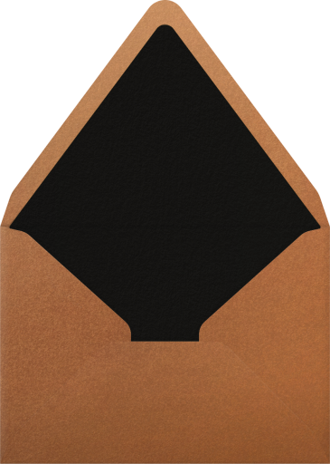 Festive Ribbon Cutout - Paperless Post Envelope