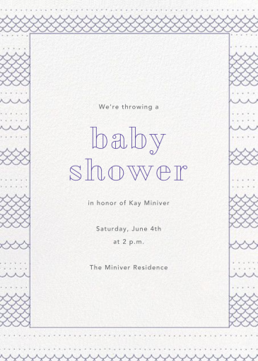 Thalassa - Baby Shower Invitation by Paperless Post