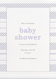 Thalassa - Baby Shower Invitation by Paperless Post