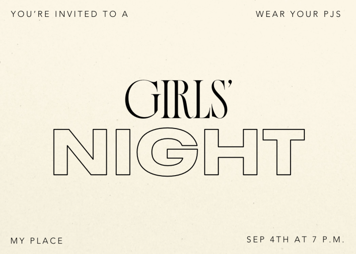 Inviting Serif - Get-Together Invitation by Paperless Post