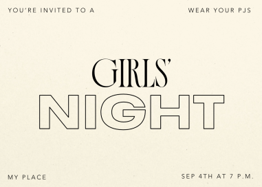 Inviting Serif - Get-Together Invitation by Paperless Post