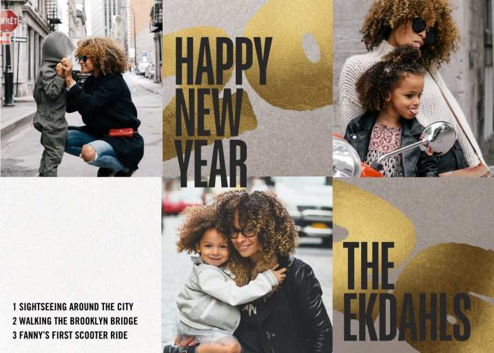 Grand View - New Year's Card by Paperless Post