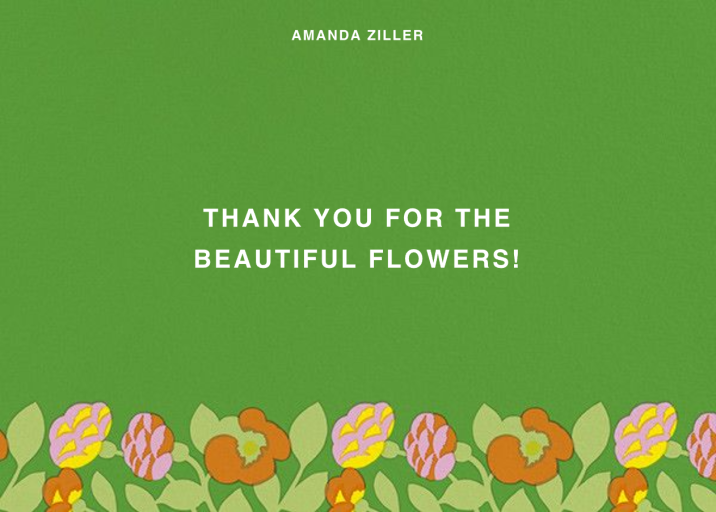 Green Green (Thank You) by Marimekko