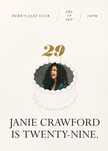 Icing on Top - Birthday Invitation by Paperless Post