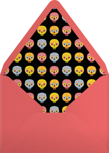 Little Sugar Skulls - Paperless Post Envelope
