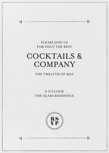 BoddingtonTelegram - Party Invitation by Mr. Boddington's Studio