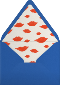 Kiss and Clink - Paperless Post Envelope