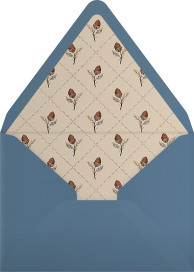 Twig and Pinecone - Schumacher Envelope