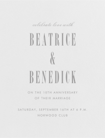 Armory - Anniversary Invitation by Paperless Post