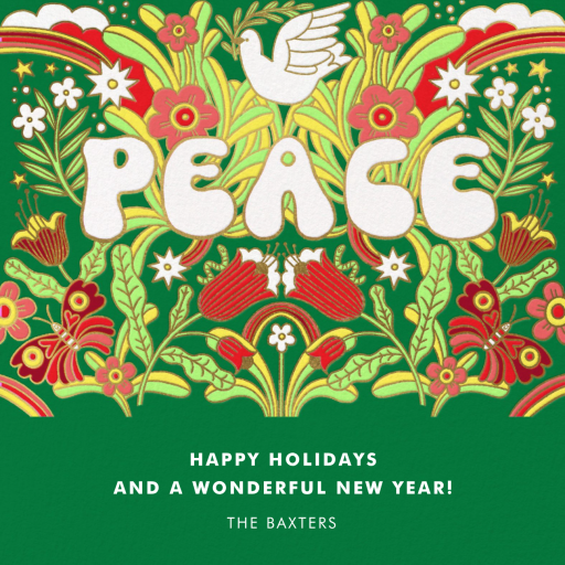 Groovy Greeting - Christmas Card by Hello!Lucky