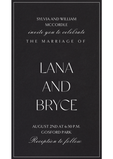 Wedding Eve - Wedding Invitation by Paperless Post
