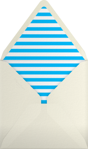 Baby Face - The Indigo Bunting Envelope