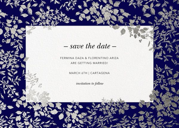 Richmond Park (Save the Date) - Save the Date by Oscar de la Renta