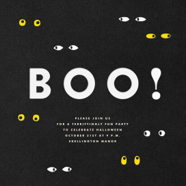 Spooky Eyes by The Indigo Bunting