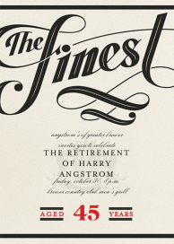 Barrel Aged by Paperless Post