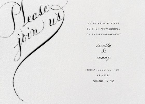 Please Join Us Horizontal - Bernard Maisner