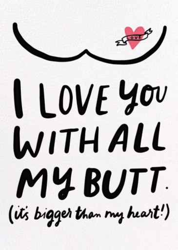 Bottom of my Heart - Valentine's Day Card by Hello!Lucky