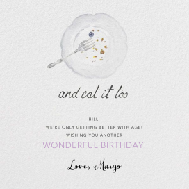 Have Your Cake - Birthday Card by Paperless Post