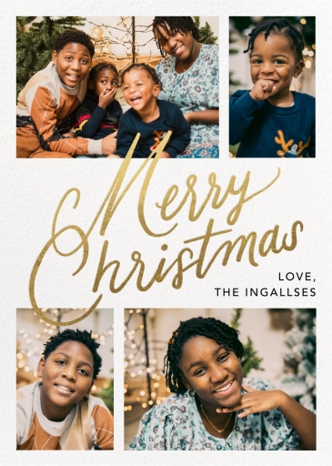 Merry Smiles - Holiday Card by Paperless Post