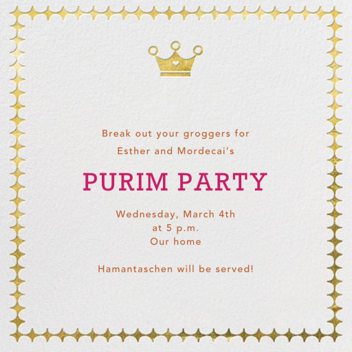 Royal Glam - Invitation by Jonathan Adler