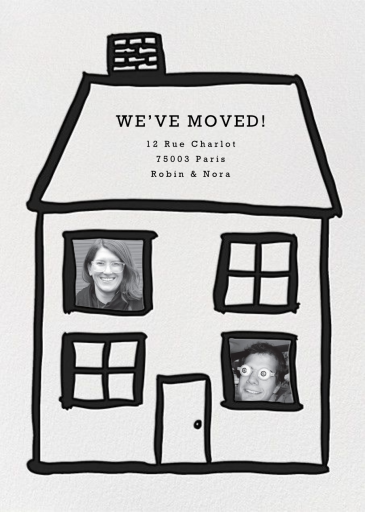 Family Home - Moving Announcement by Linda and Harriett