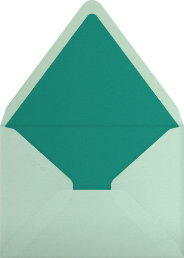 Underwater Seal Party Invitation Envelope