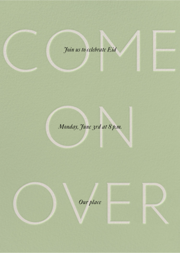 Subtle Text - Invitation by Paperless Post