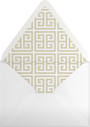 Greek Key (Stationery) - Jonathan Adler Envelope