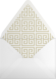 Greek Key (Stationery) - Jonathan Adler Envelope