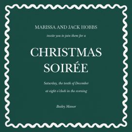 Merry Ribbon (Gina Langford) - Invitation by Dogwood Hill