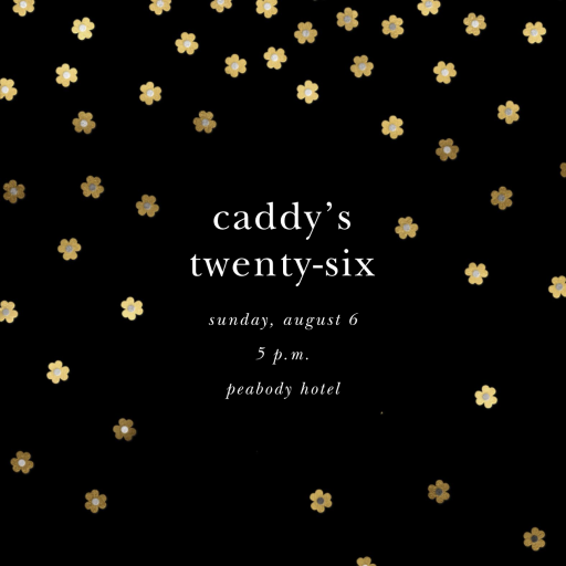 Orchid Shower (Square) - Birthday Invitation by kate spade new york