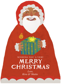 Jolly Gift Bearer - Holiday Card by Hadley Paper Goods