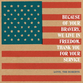 Joyful Flag by Paperless Post