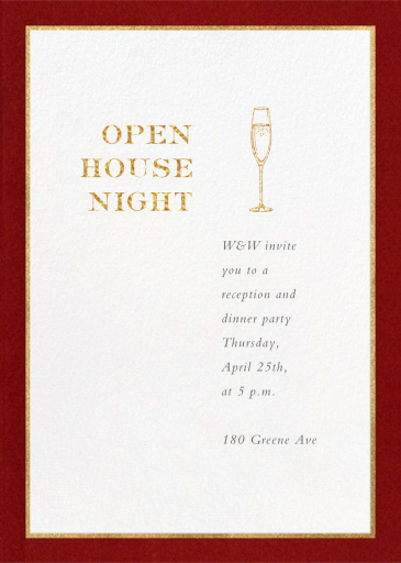 Oro (Tall) by Paperless Post