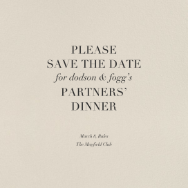 Santa Fe - Event Save the Date by Paperless Post