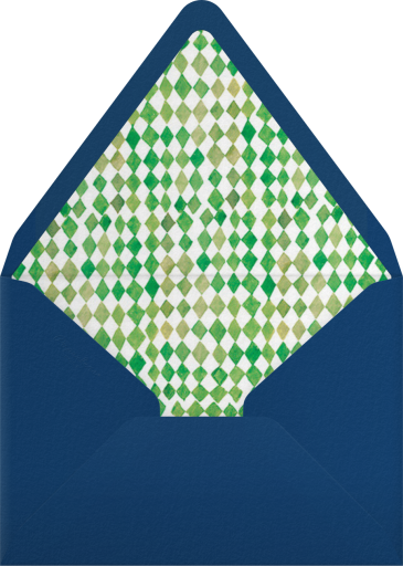 Birthday Crest - Happy Menocal Envelope