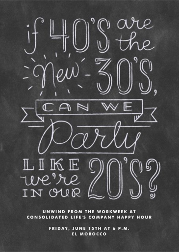 Like We're In Our 20s by Derek Blasberg