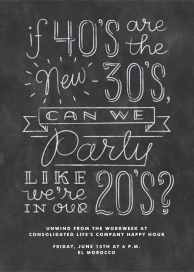 Like We're In Our 20s by Derek Blasberg