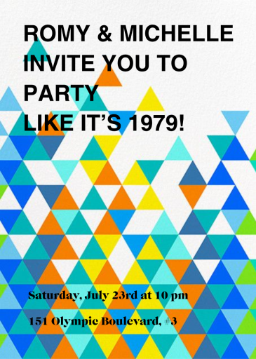 Kaleidoscope - Invitation by Paperless Post