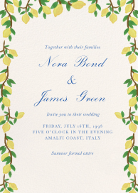 Lemon Border by Ten Story Stationery