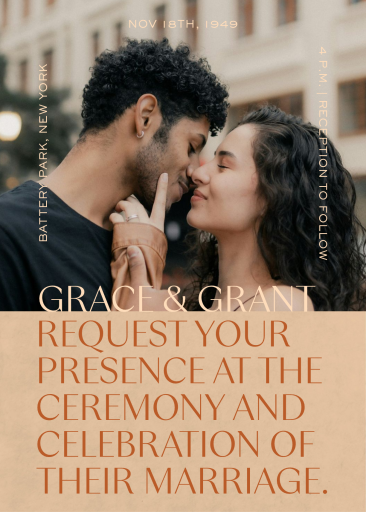 Cinematic Portrait - Invitation by Paperless Post