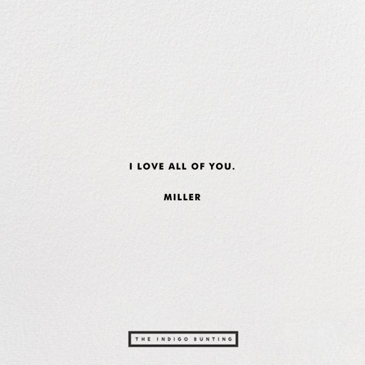 Only Have Eyes For You by The Indigo Bunting - Back