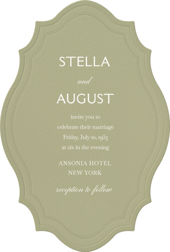 Pendant Trim - Invitación de boda de Paperless Post