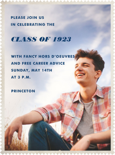 Sawtooth - Graduation Party Invitation by Paperless Post