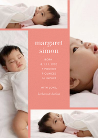 Quad - Announcement by Paperless Post